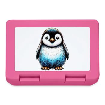 Penguin - Lunchbox - pink - Front