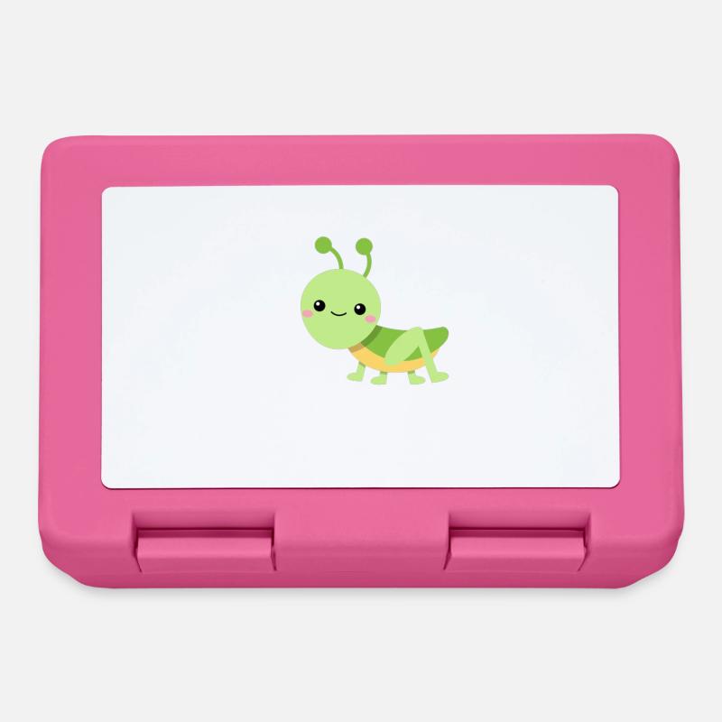 Lively grasshopper - Lunchbox - pink