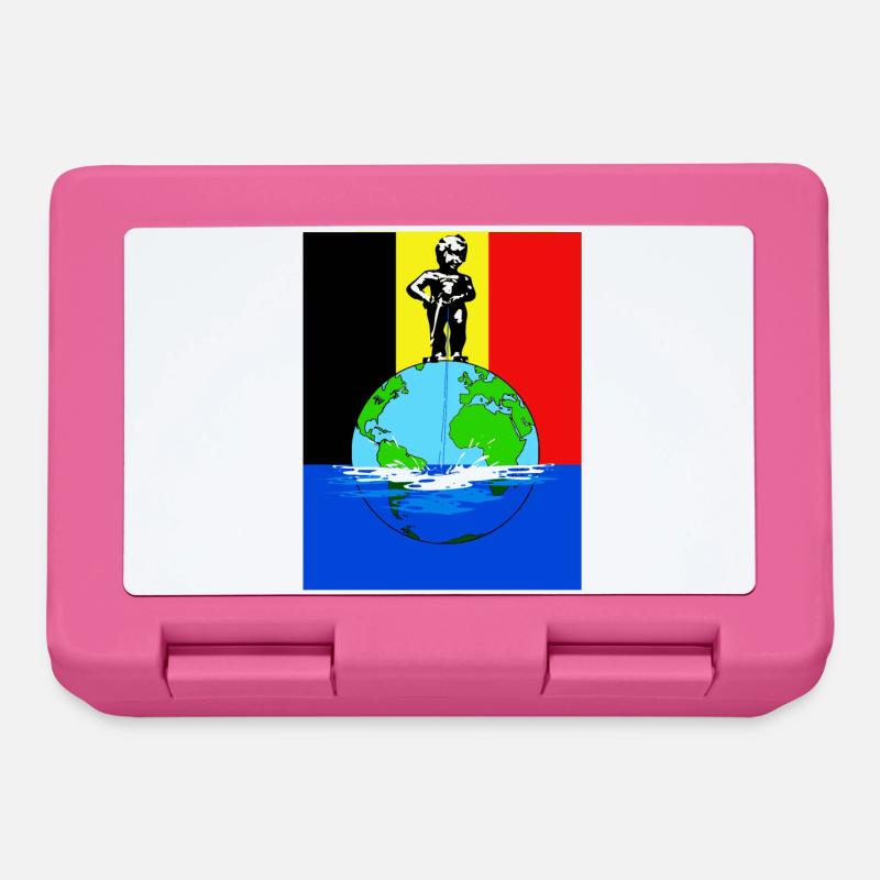 Maneken pis - Brotdose - Pink
