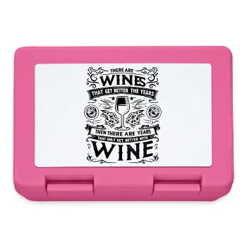There are wines that get better with age - Brotdose - Pink - Vorne