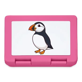 Papageientaucher Puffin - Brotdose - Pink - Vorne