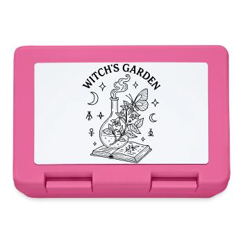 Spell Witch Book Garden - Lunchbox - pink - Front