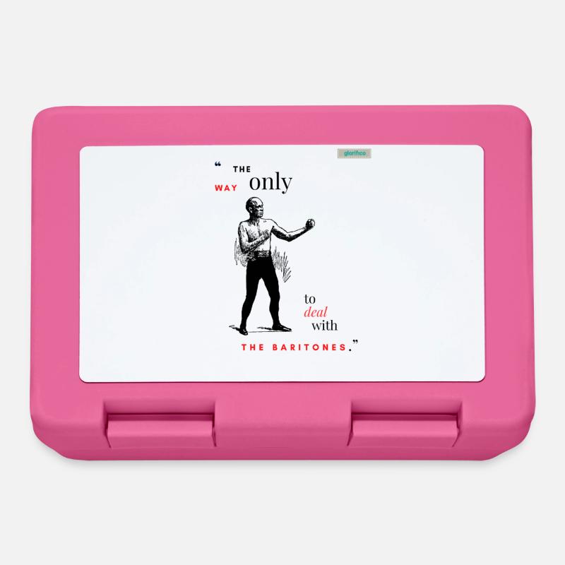 BARITONE PARODY Design 001 - Brotdose - Pink