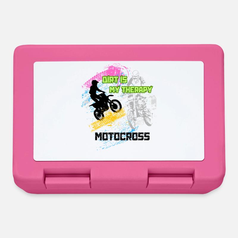 Motocross Graffiti - Boîte à goûter - rose
