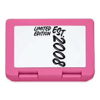 Édition limitée est. 2008 - Boîte à goûter - rose - Devant