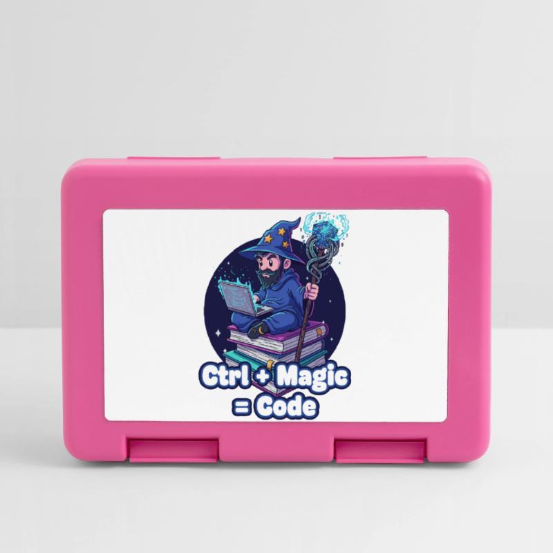 Ctrl Magic Code Wizard Lunchbox