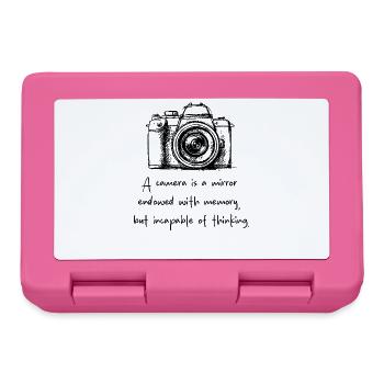 La photographie au-delà de la technique - Boîte à goûter - rose - Devant