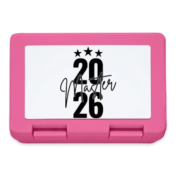 Master 2026 - Boîte à goûter - rose - Devant