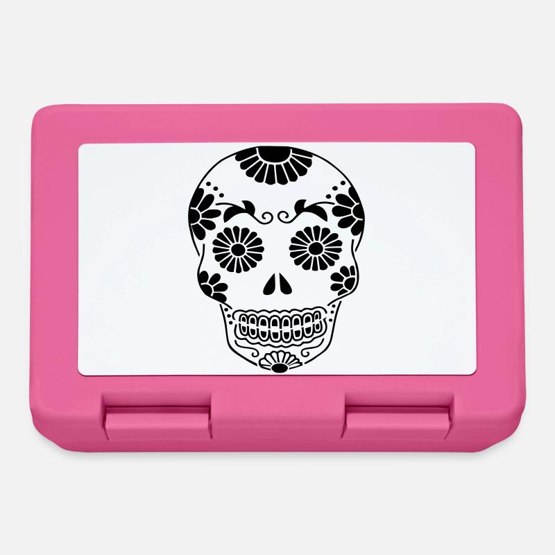 Skull - Lunchbox - pink