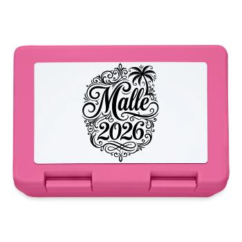 Malle 2026 Palme Majorque - Boîte à goûter - rose - Devant