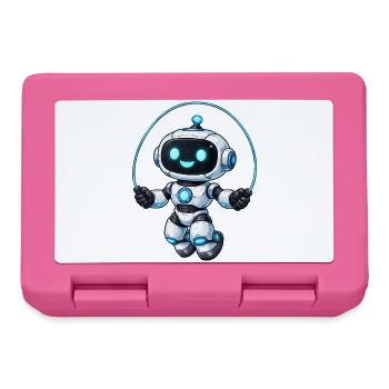 Seilspringen Roboter-Springer - Brotdose - Pink - Vorne