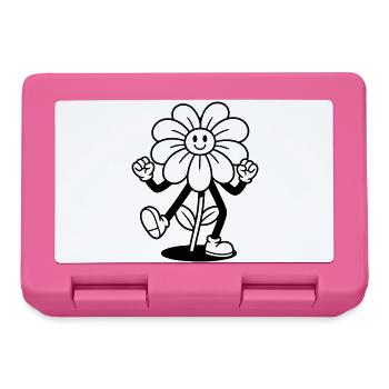 Blume - Brotdose - Pink - Vorne