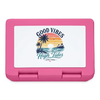 Vibes High Tides Sunset - Lunchbox - pink - Front