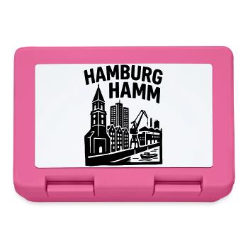 Hamburg Hamm - Brotdose - Pink - Vorne