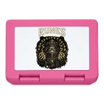 Runes Don’t Lie: Mystic Rune Master - Lunchbox - pink - Front