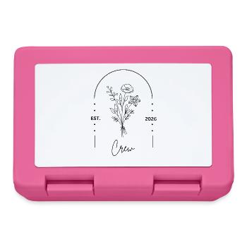 Bachelor Party 2026 Crew Print - Lunchbox - pink - Front