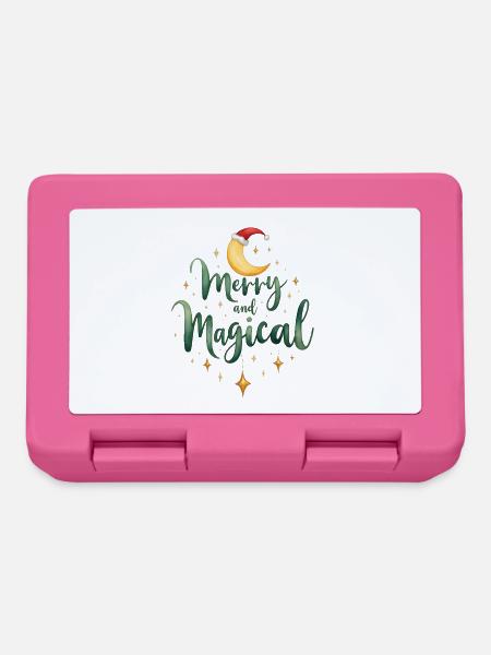 Merry and Magical Christmas - Brotdose - Pink