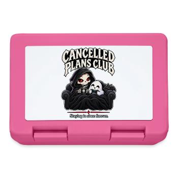 Cancelled Plans Club – Introvertierter Reaper - Brotdose - Pink - Vorne