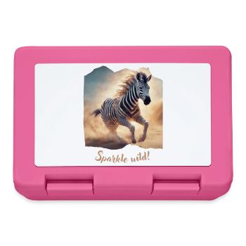 Sparkle wild - Brotdose - Pink - Vorne