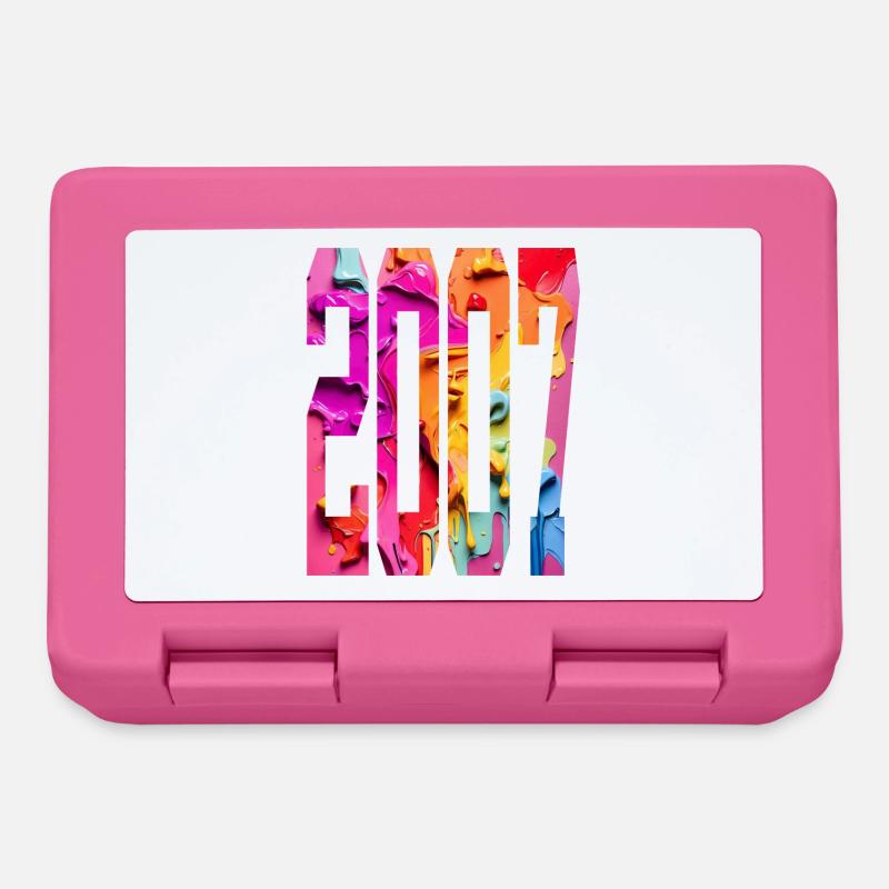 BUNT 19. GEBURTSTAG 2007 - Brotdose - Pink