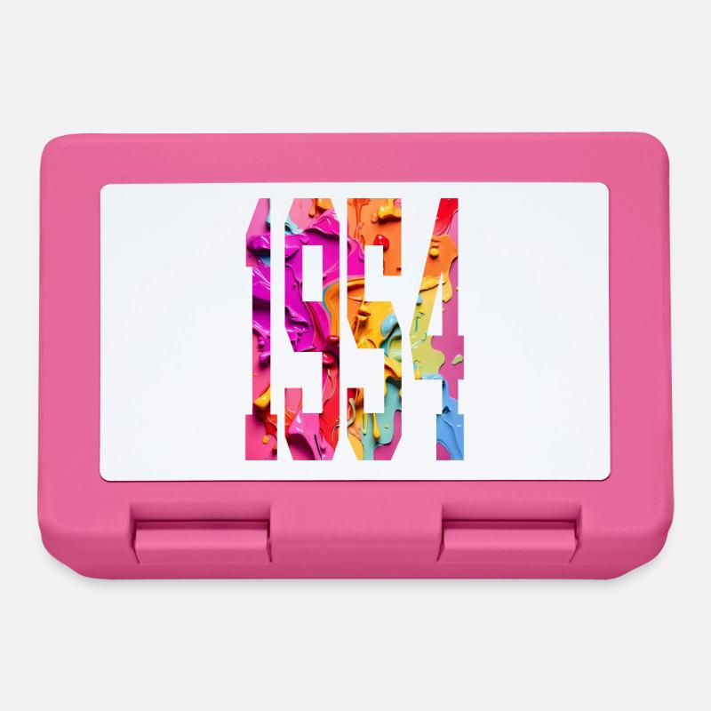 BUNT 72ND BIRTHDAY 1954 - Lunchbox - pink