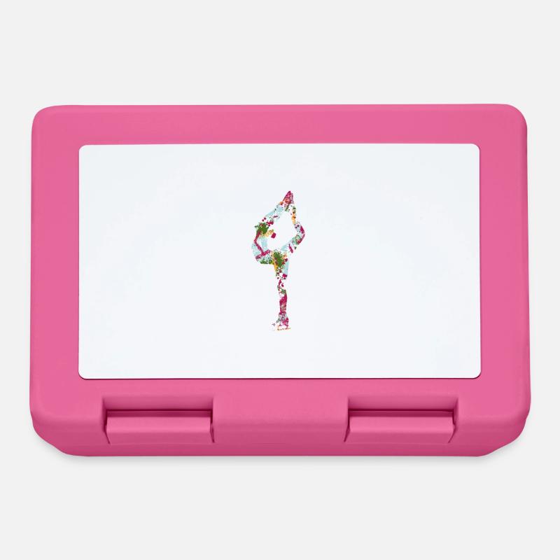 figure skating - Lunchbox - pink
