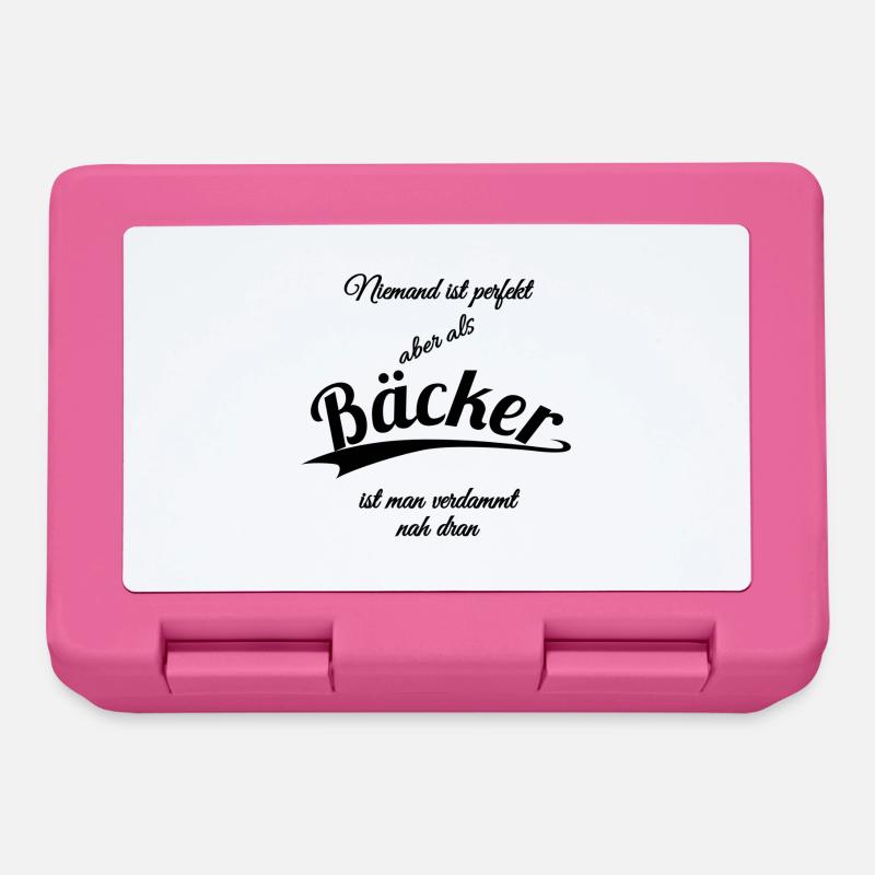 Bäcker - Brotdose - Pink