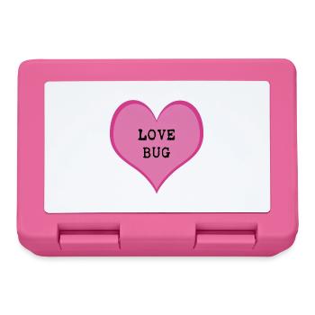 Love bug - Lunchbox - pink - Front