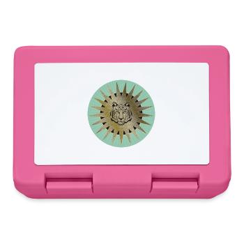 TigerSun Logo - Brotdose - Pink - Vorne