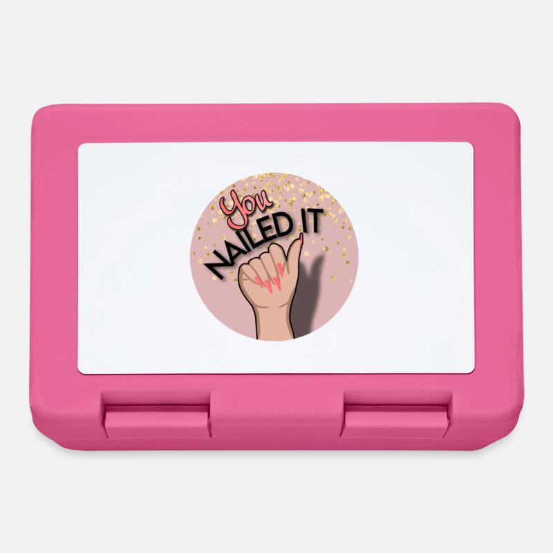 You nailed it! You did it! - Lunchbox - pink