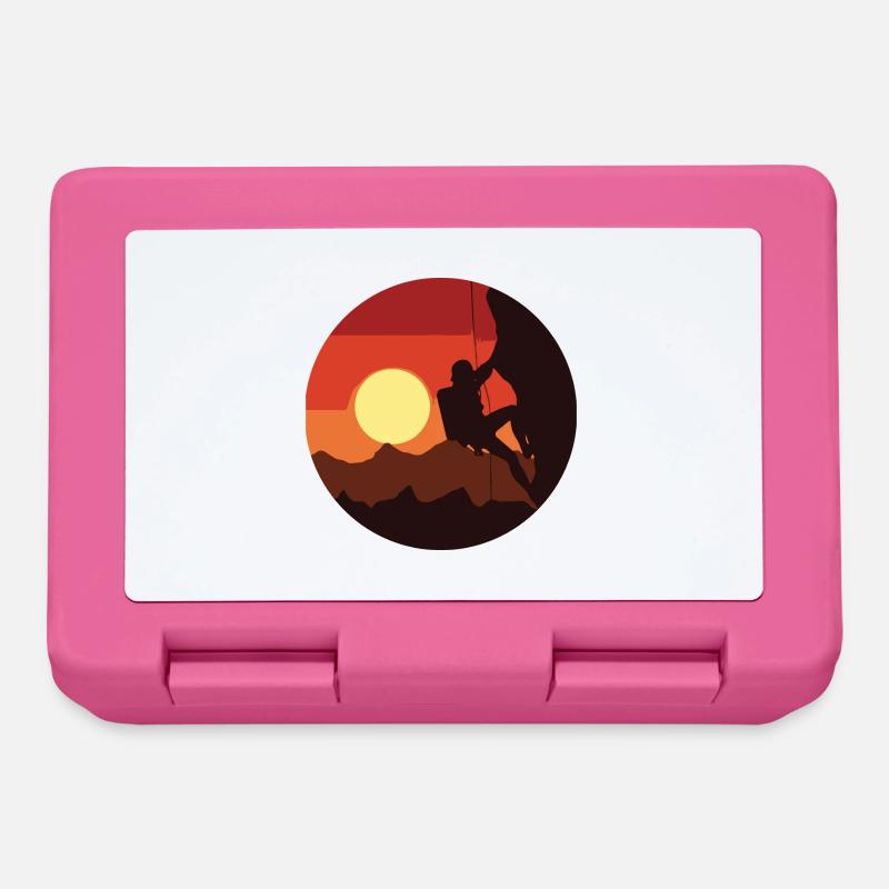 Varappe - Boîte à goûter - rose