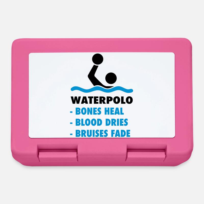 Wasserball - Brotdose - Pink