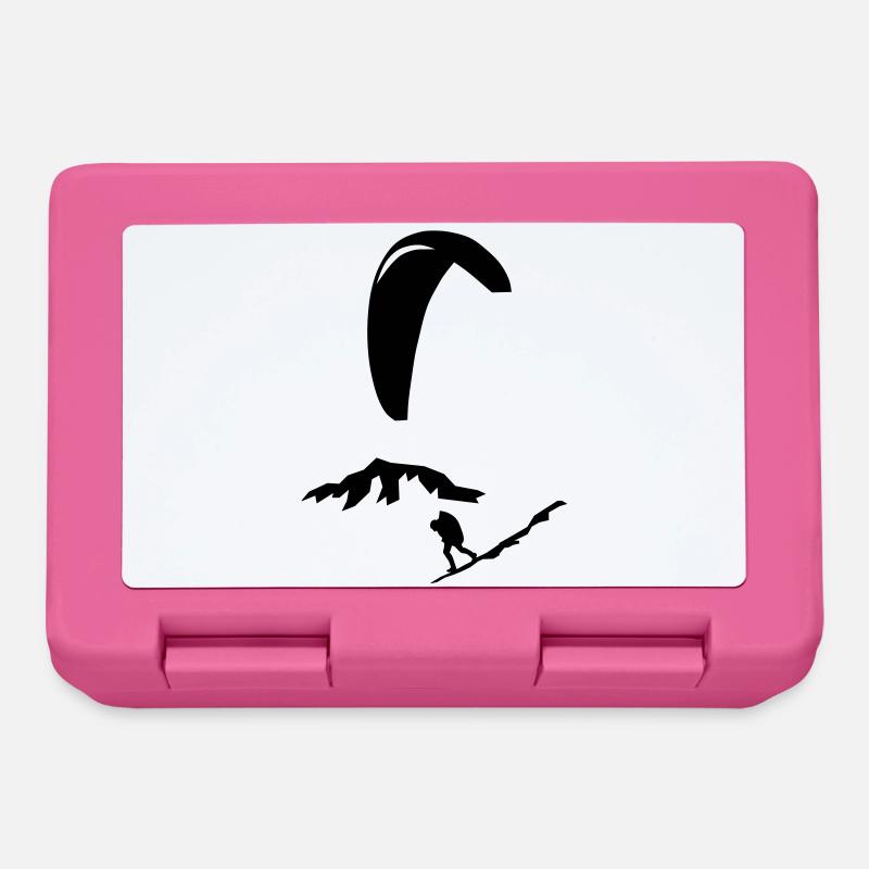 Paragliding - Brotdose - Pink