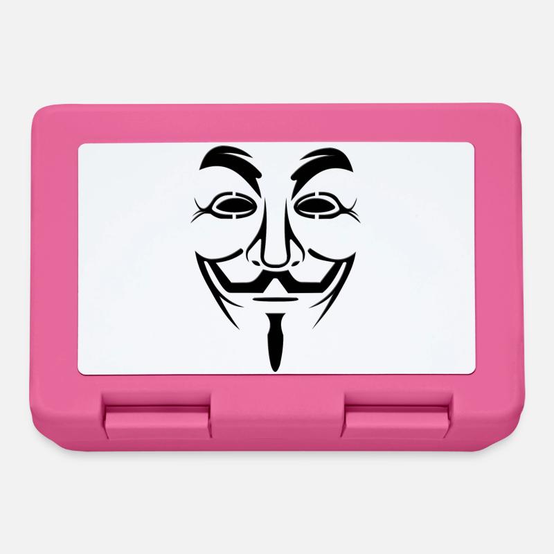 Anonymous mask - Lunchbox - pink