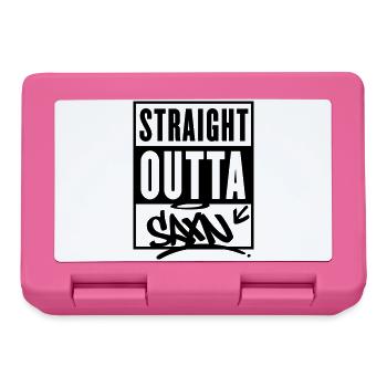 straight outta saxn sachsen - Brotdose - Pink - Vorne