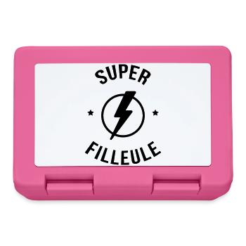 Filleul Filleule Baptême Parrain Marraine - Lunchbox - pink - Front