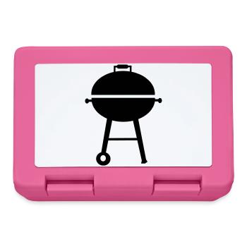 BBQ Barbeque - Brotdose - Pink - Vorne