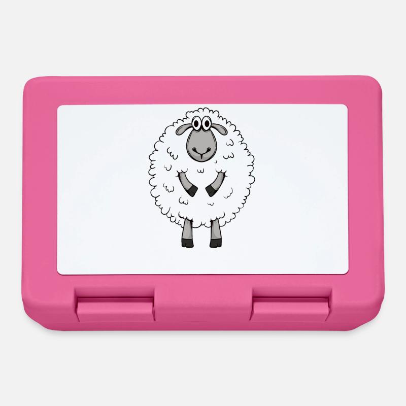 Mignon berger allemand mouton motif - Boîte à goûter - rose