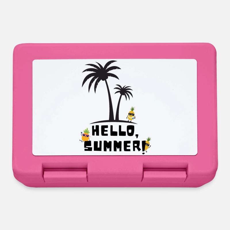 Hello summer - Brotdose - Pink