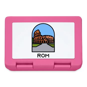 Rome - Colosseum - Lunchbox - pink - Front