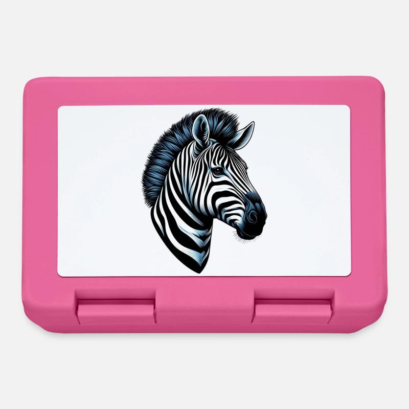 Zebra - Brotdose - Pink