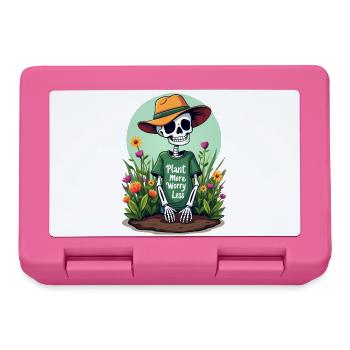 PLANTEZ PLUS, SOUCIEZ-VOUS MOINS - Boîte à goûter - rose - Devant