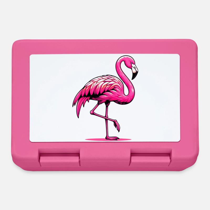 Flamingo - Brotdose - Pink