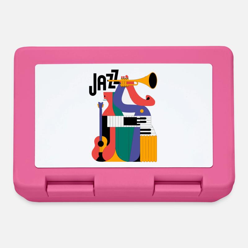 Conception de composition musicale astucieuse - Boîte à goûter - rose