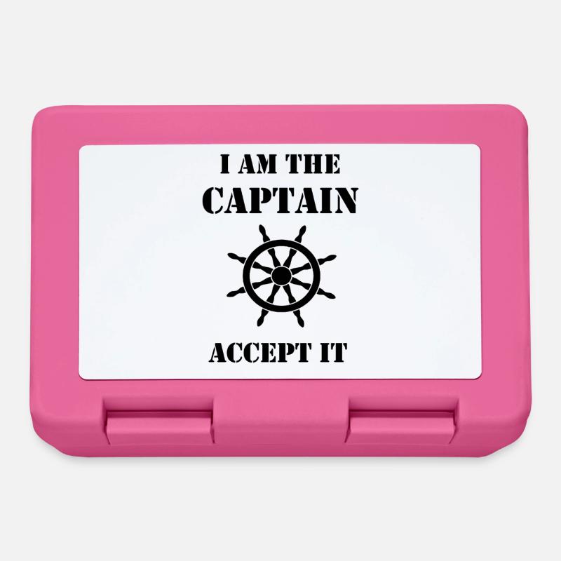 Capitaine-02 - Boîte à goûter - rose