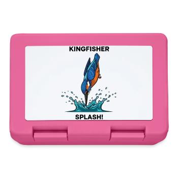 Kingfisher Splash Kingfisher River - Brotdose - Pink - Vorne