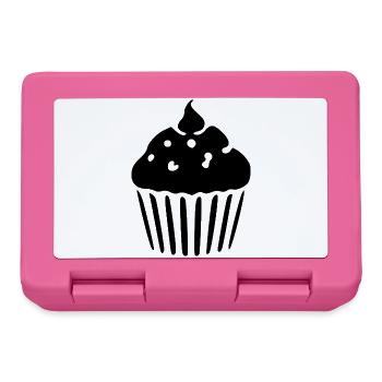 Cupcake Muffin Bakery Baking Gift - Lunchbox - pink - Front