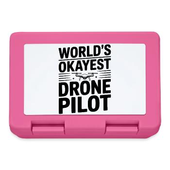 Der beste Drohnenpilot der Welt - Brotdose - Pink - Vorne