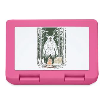 Randonnée - Aventure en plein air - Vous n’êtes pas seul - Boîte à goûter - rose - Devant