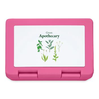 Grüne Apotheke - Brotdose - Pink - Vorne